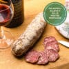 Salame con vino rosso Sforzato di Valtellina DOCG