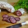 salamini artigianale prodotto con carne di cervo senza conservanti