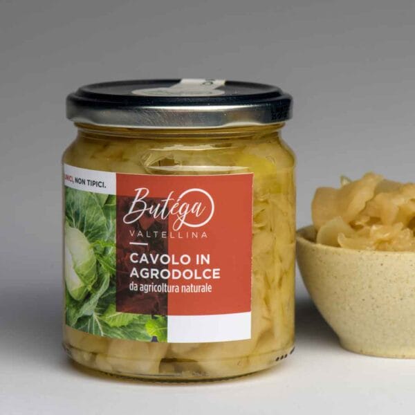 Cavolo in agrodolce - Conserva artigianale di Valtellina